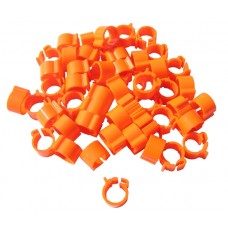 Inel (clemă) porumbei portocaliu