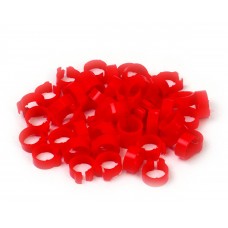 Inel (clemă) porumbei roşu