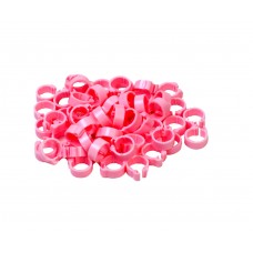 Inel (clemă) porumbei roz